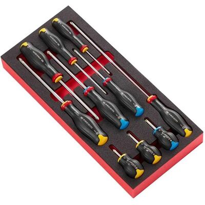 Facom ProTwist Schraubendreher Modul - Schaumablage - 10 stk Facom ProTwist Schraubendreher Modul - Schaumablage - 10 stk