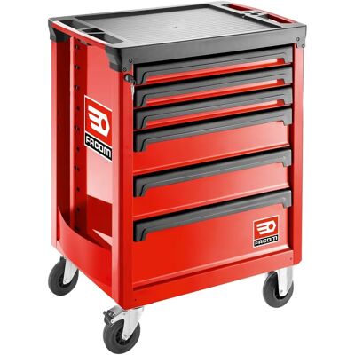 Armoire à outils FACOM - 6 tiroirs, Rouge, Modèle ROLL.6MA3PF - Publicité Armoire à outils FACOM - 6 tiroirs, Rouge, Modèle ROLL.6MA3PF - Publicité