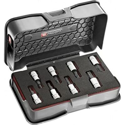FACOM 8-tlg. 3/8" Bit-Set mit phosphatierten Spitze FACOM 8-tlg. 3/8" Bit-Set mit phosphatierten Spitze