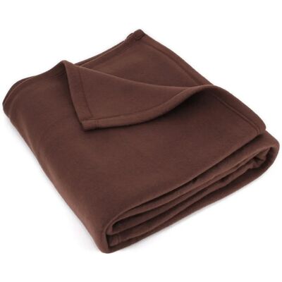 Linnea - Isba - 180x220 cm - Marron - Throw blanket - Publicité Linnea - Isba - 180x220 cm - Marron - Throw blanket - Publicité
