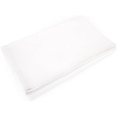 Linnea - Pure Waffle 90x160 - Blanc - Serviette de bain - Publicité Linnea - Pure Waffle 90x160 - Blanc - Serviette de bain - Publicité