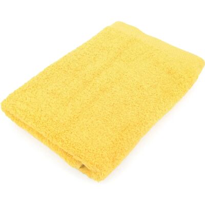 Linnea - LSPU7014JAU - Jaune - 70x140 cm - Serviette de bain - Publicité Linnea - LSPU7014JAU - Jaune - 70x140 cm - Serviette de bain - Publicité