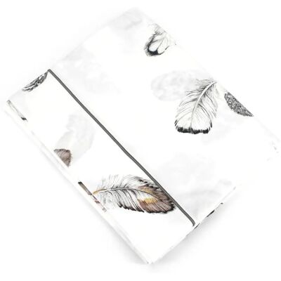 Linnea Plumes 280 x 325 cm Drap plat - Linge de lit - Publicité Linnea Plumes 280 x 325 cm Drap plat - Linge de lit - Publicité
