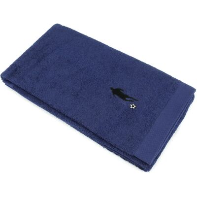 Linnea - Pure Football - Bleu - 70x140 cm - Serviette de bain - Publicité Linnea - Pure Football - Bleu - 70x140 cm - Serviette de bain - Publicité