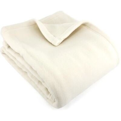 Linnea - TEDDY - Blanc - 180x220 cm - throw blanket - Publicité Linnea - TEDDY - Blanc - 180x220 cm - throw blanket - Publicité