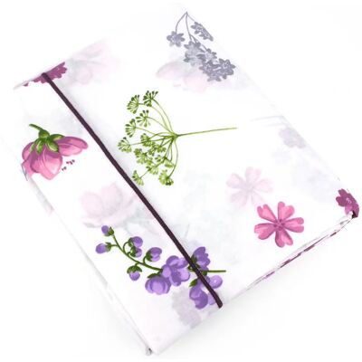 Linnea Drap Plat - Coton Fleuri - 180x290/240x310/280x240 cm - Publicité Linnea Drap Plat - Coton Fleuri - 180x290/240x310/280x240 cm - Publicité