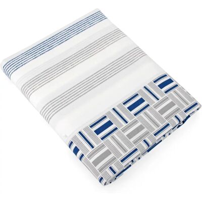 Linnea Diego Drap Plat - Style Bohème - 240x310 cm - Publicité Linnea Diego Drap Plat - Style Bohème - 240x310 cm - Publicité