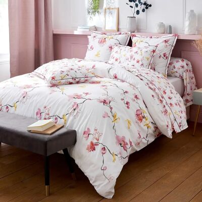 Linnea Elisa Rose Clair 280x325 cm Drap Plat - Literie - Publicité Linnea Elisa Rose Clair 280x325 cm Drap Plat - Literie - Publicité