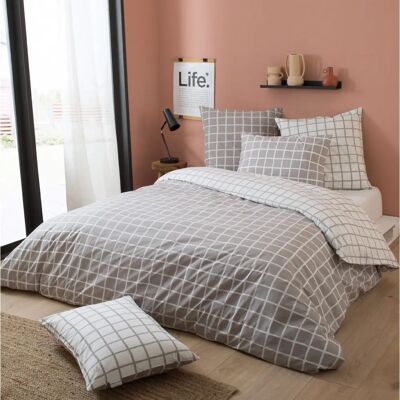 Linnea - Ddm Max - Gris - Coton - Housse de duvet - Publicité Linnea - Ddm Max - Gris - Coton - Housse de duvet - Publicité