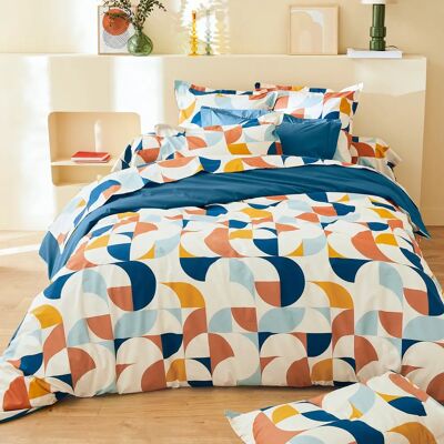 Linnea - P30221 - Multicolore - 200x200 cm - housse de couette - Publicité Linnea - P30221 - Multicolore - 200x200 cm - housse de couette - Publicité
