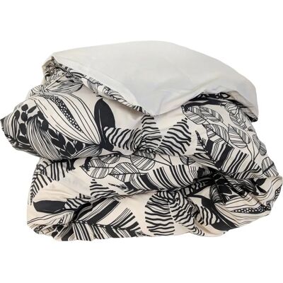 Linnea P30351 - Beige - 200x200 cm - Percale coton Housse de Couette - Publicité Linnea P30351 - Beige - 200x200 cm - Percale coton Housse de Couette - Publicité