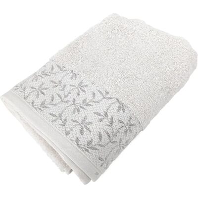 Linnea - P31007 - Beige - 50x100 cm - Serviette de bain - Publicité Linnea - P31007 - Beige - 50x100 cm - Serviette de bain - Publicité
