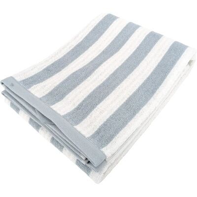 Linnea - P31809 - 100x150 cm - Bleu - Serviette de bain - Publicité Linnea - P31809 - 100x150 cm - Bleu - Serviette de bain - Publicité