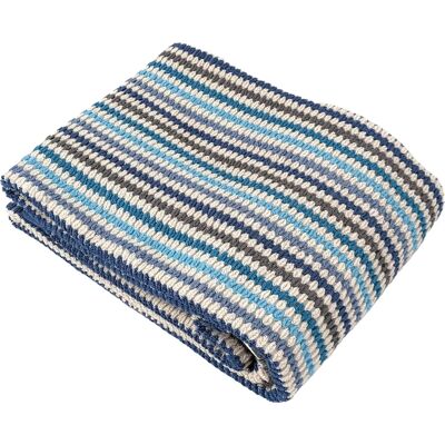 Linnea - P32943 - Bleu - 50x100 - Serviette de bain - Publicité Linnea - P32943 - Bleu - 50x100 - Serviette de bain - Publicité