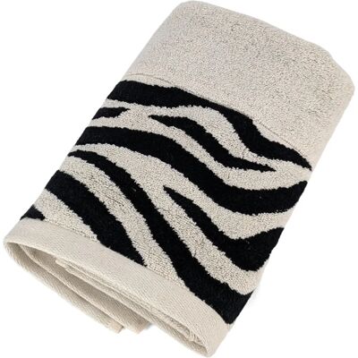 Linnea - P34895 - Beige - 50x100 cm - Serviette de bain - Publicité Linnea - P34895 - Beige - 50x100 cm - Serviette de bain - Publicité
