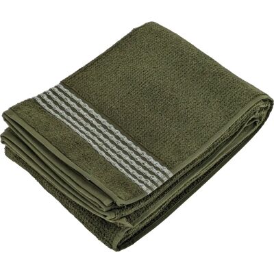 Linnea - P36329 - Vert mousse - 100x150 cm - Serviette de bain - Publicité Linnea - P36329 - Vert mousse - 100x150 cm - Serviette de bain - Publicité