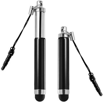 Avizar Stylo Numérique Retractile - Écran Tactile, Clip Jack 3,5mm Noir - Publicité Avizar Stylo Numérique Retractile - Écran Tactile, Clip Jack 3,5mm Noir - Publicité