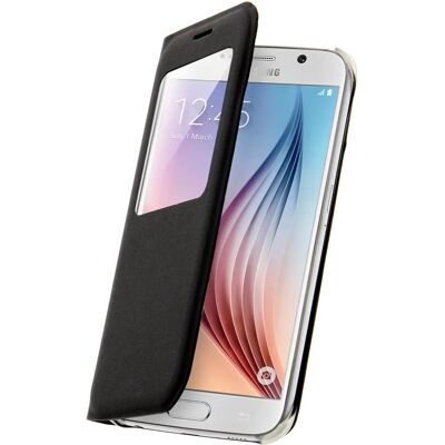 Clappio Galaxy S6 Flip Book Hülle - Stoß- & Kratzschutz Clappio Galaxy S6 Flip Book Hülle - Stoß- & Kratzschutz