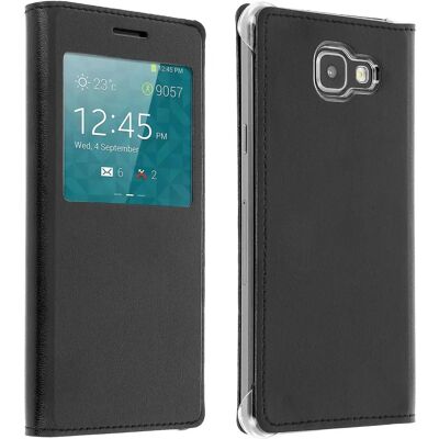 Clappio Galaxy A5 2016 Schwarz S View Dünne Hülle Clappio Galaxy A5 2016 Schwarz S View Dünne Hülle