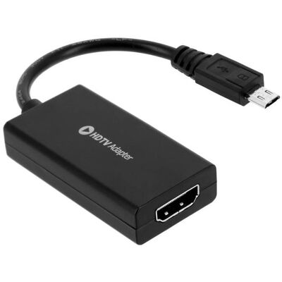 Adaptateur Micro-USB vers HDMI Avizar - Smartphone & Tablette - Publicité Adaptateur Micro-USB vers HDMI Avizar - Smartphone & Tablette - Publicité