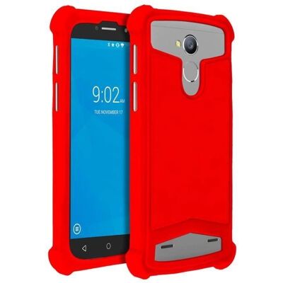 Coque anti-choc Rouge - Avizar - Publicité Coque anti-choc Rouge - Avizar - Publicité