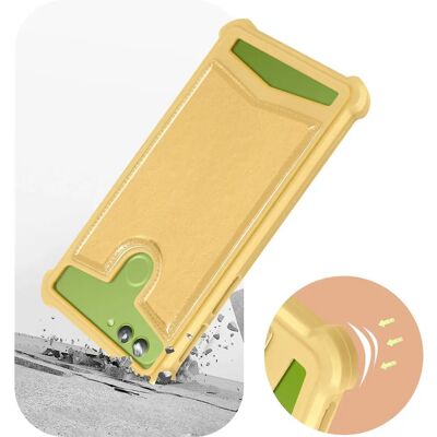 Funda de Smartphone Antichoque Oro XL de Avizar Funda de Smartphone Antichoque Oro XL de Avizar