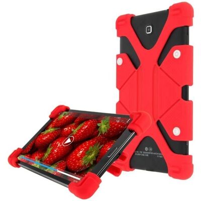 Avizar Universal Stoßfeste Tabletthülle - Rot 9'' - Tablet Hülle Avizar Universal Stoßfeste Tabletthülle - Rot 9'' - Tablet Hülle