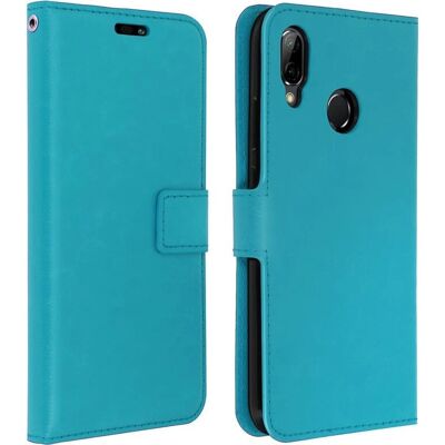 Serie Vintage Avizar - Funda para Huawei P20 Lite en azul turquesa claro Serie Vintage Avizar - Funda para Huawei P20 Lite en azul turquesa claro