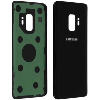 Clappio Cubierta trasera negra para Galaxy S9 Clappio Cubierta trasera negra para Galaxy S9