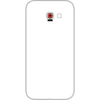 Cámara trasera Galaxy A5 2017 - Negro - Módulo de Cámara Cámara trasera Galaxy A5 2017 - Negro - Módulo de Cámara