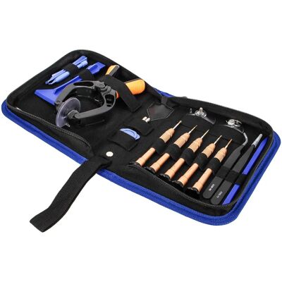 Kit de réparation universel Avizar - Ensemble pour smartphone et tablette - 19 pièces - Publicité Kit de réparation universel Avizar - Ensemble pour smartphone et tablette - 19 pièces - Publicité