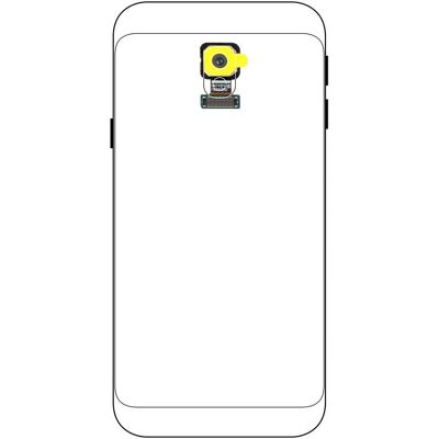 Clappio Galaxy J7 2017 Rückkamera - Schwarz Clappio Galaxy J7 2017 Rückkamera - Schwarz