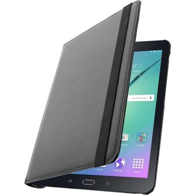 Avizar Galaxy Tab S2 9.7 Hülle - 360° drehbarer Ständer, Stoßdämpfend - Schwarz Avizar Galaxy Tab S2 9.7 Hülle - 360° drehbarer Ständer, Stoßdämpfend - Schwarz