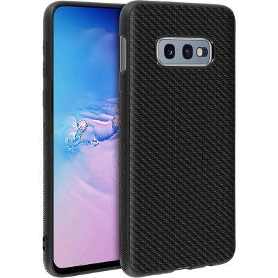 Avizar Galaxy S10e Carbonfaser Flipgeldbörse Avizar Galaxy S10e Carbonfaser Flipgeldbörse