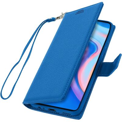 Étui portefeuille pliable bleu Avizar Huawei P Smart Z - Coque pour smartphone - Publicité Étui portefeuille pliable bleu Avizar Huawei P Smart Z - Coque pour smartphone - Publicité