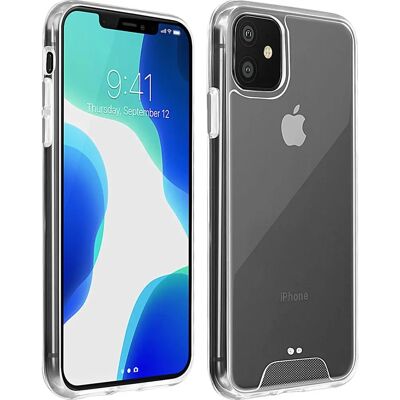 Coque hybride transparente Avizar pour iPhone 11 - Étui - Publicité Coque hybride transparente Avizar pour iPhone 11 - Étui - Publicité