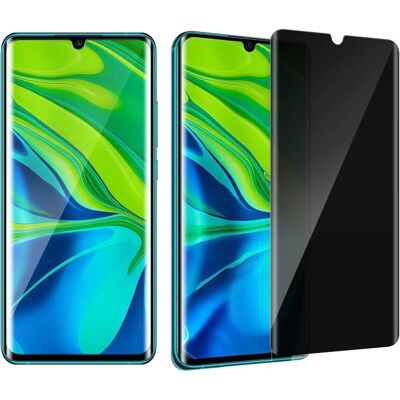 Avizar Verre trempé anti-spy pour Xiaomi Mi Note 10 / Note 10 Pro - Publicité Avizar Verre trempé anti-spy pour Xiaomi Mi Note 10 / Note 10 Pro - Publicité