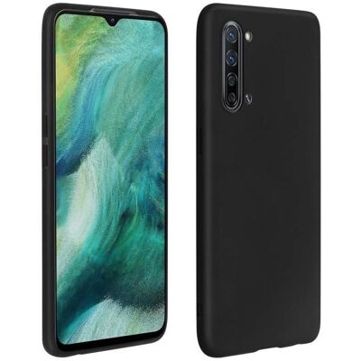 Avizar Oppo Find X2 Lite Schwarzes Silikonhülle Avizar Oppo Find X2 Lite Schwarzes Silikonhülle