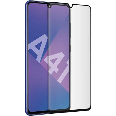 Protecteur d'écran en verre trempé pour Galaxy A41 - Bords noirs - Publicité Protecteur d'écran en verre trempé pour Galaxy A41 - Bords noirs - Publicité