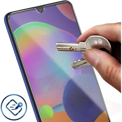Protecteur d'écran en verre trempé transparent pour Galaxy A31 d'Avizar - Publicité Protecteur d'écran en verre trempé transparent pour Galaxy A31 d'Avizar - Publicité