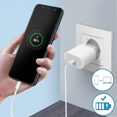 Clappio Galaxy A6 2018 Micro-USB Ladeanschluss - Grau Clappio Galaxy A6 2018 Micro-USB Ladeanschluss - Grau