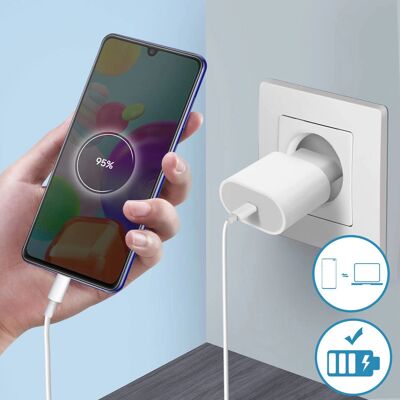 Clappio Galaxy A21s Ladeanschluss - Grün Blau Clappio Galaxy A21s Ladeanschluss - Grün Blau