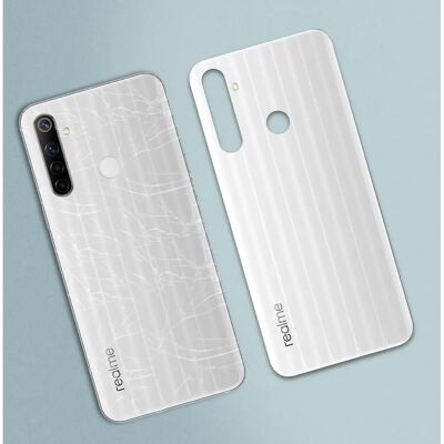 Clappio Cubierta de batería para Realme 6i - Blanco Clappio Cubierta de batería para Realme 6i - Blanco