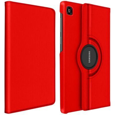Custodia folio rotante assorbente agli urti per Galaxy Tab A7 10.4 2020 - Rosso Custodia folio rotante assorbente agli urti per Galaxy Tab A7 10.4 2020 - Rosso