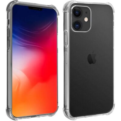 Coque transparente antichoc Avizar pour iPhone 12 / 12 Pro - Publicité Coque transparente antichoc Avizar pour iPhone 12 / 12 Pro - Publicité