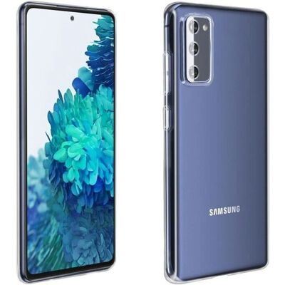 Coque en gel de silicone flexible ultra-mince pour Galaxy S20 FE - Transparent - Publicité Coque en gel de silicone flexible ultra-mince pour Galaxy S20 FE - Transparent - Publicité