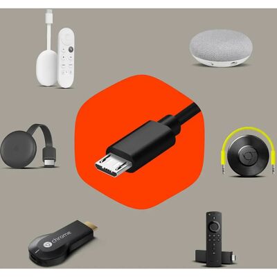 Avizar Micro USB zu RJ45 Ethernet-Adapter - Schwarz Avizar Micro USB zu RJ45 Ethernet-Adapter - Schwarz