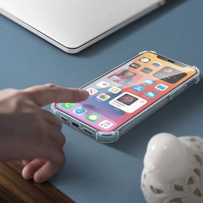 Avizar Pack de Protection pour iPhone 12 Pro Max - Transparent - Publicité Avizar Pack de Protection pour iPhone 12 Pro Max - Transparent - Publicité
