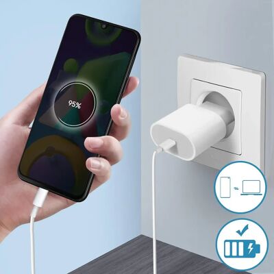 Clappio Samsung Galaxy M21 USB-C Ladebuchse - Schwarz Clappio Samsung Galaxy M21 USB-C Ladebuchse - Schwarz
