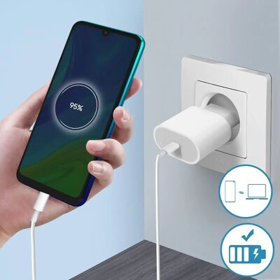Clappio Huawei P smart 2020 / Honor 20 Lite Micro-USB & 3,5 mm Klinkenstecker - Ladekabel Clappio Huawei P smart 2020 / Honor 20 Lite Micro-USB & 3,5 mm Klinkenstecker - Ladekabel